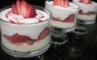 Pavê de morango