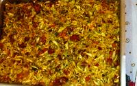 Repolho com calabresa ao forno