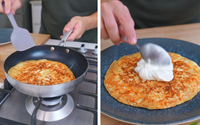 Minha família inteira ficou viciada nessa crepioca de maçã com canela, agora faço todo café da manhã!