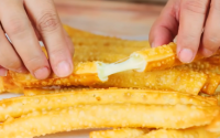 Cigarrete de queijo com 2 ingredientes e sequinho por fora: quando faço acaba rapidinho, meus filhos adoram