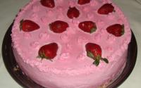 Bolo de morango