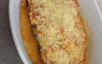 Filé de peixe à parmegiana