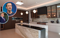 Eu queria morar na cozinha do Mark Zuckerberg: os detalhes impressionantes (e tecnológicos, é claro!) na casa do novo vizinho de Donald Trump
