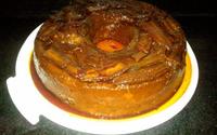 Pudim de pão caramelado