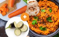 A entradinha perfeita para Páscoa existe: esse patê de berinjela com cenoura é delicioso e muito rápido de fazer