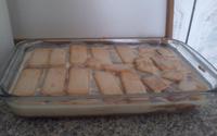 Pavê de biscoito de maizena