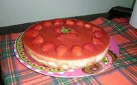 Cheesecake de morangos