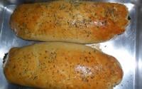 Rocambole de presunto e queijo