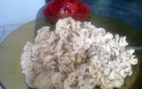 Gororoba de macarrão ao molho branco