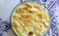Couve-flor gratinada ao molho branco