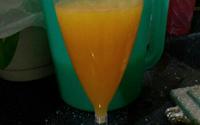 Suco de laranja com cenoura
