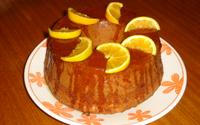 Bolo de laranja de microondas