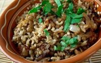 Arroz com lentilhas