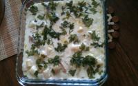 Filés de peixe ao creme