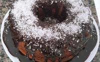 Bolo de chocolate no micro-ondas