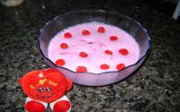 Flan de cereja