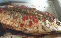 Tambaqui assado no forno