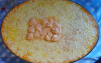 Camarão Gratinado com Requeijão