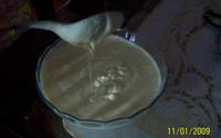 Molho branco com batata