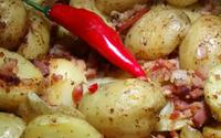 Batata bolinha assada