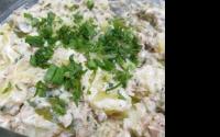 Salada de batata com atum