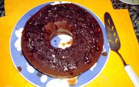 Bolo de chocolate com café