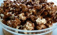 Pipoca de chocolate de microondas