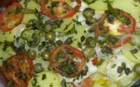 Linguado ao forno