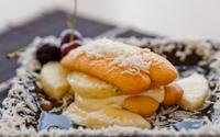 Pavê de abacaxi véu de noiva