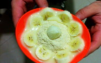 Banana flocos
