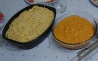 Macarrão ao molho estrogonofe