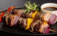 Espetinhos de carne