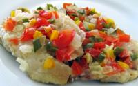 Pescada no forno