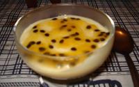 Mousse rápida de maracujá