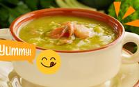 Não tem coisa melhor do que sopa nesse friozinho e hoje vou fazer essa de ervilha com bacon e linguiça de comer rezando