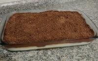 Pavê de coco e chocolate
