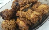 Coxa de frango empanado