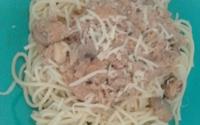 Espaguete com atum