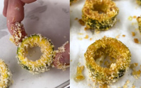Anéis de abobrinha crocante em 20 minutos: receita para um lanche leve e irresistível