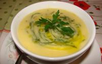Sopa de farinha de milho da Aline - super rápida