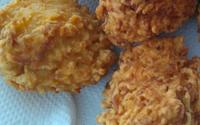 Bolinho de arroz crocante