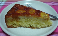 Bolo delicioso de banana