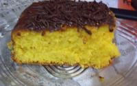 Bolo de cenoura diferente
