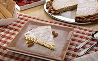 Torta de arroz Urbano e amêndoas