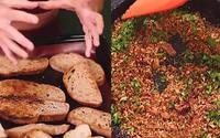 Se você tem pão velho em casa, você tem um tesouro de acompanhamento: essa receita dura meses e combina com salada, arroz e feijão, carnes, sopa, com o que você quiser!
