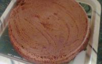 Bolo de melado com chocolate