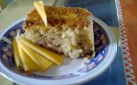 Bolo de abóbora com coco