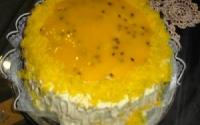 Bolo de maracujá