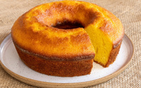 Bolo de creme de leite com cenoura fica cremoso demais; nunca vi nada igual!