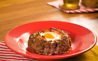Buraco de carne moída 